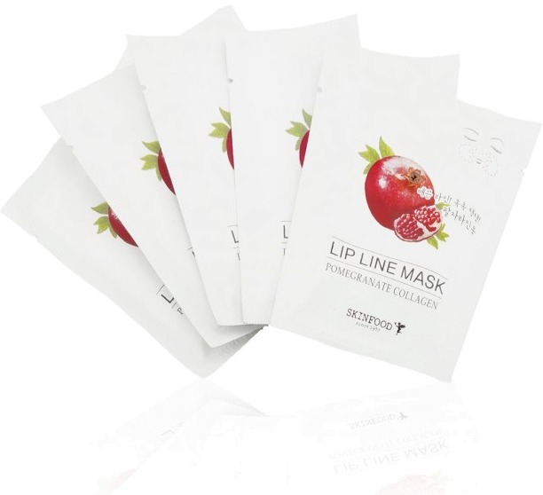 

Skinfood Pomegranate Collagen Lip Line Mask